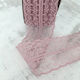 Riniotis Spitze Band Monochrom Rosa mit Breite 45mm