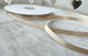 Riniotis Satin,σατεν Band Monochrom Gold mit Br...