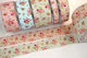 Kappa Decor Stoff Band Blumen Blau 25meters mit Breite 13mm
