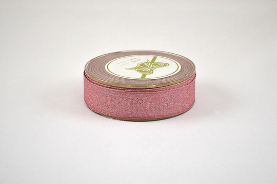 Kappa Decor Stoff Band Monochrom Rosa 9meters mit Breite 23mm