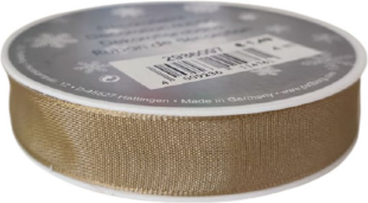 blokker Satin Ribbon Brown 4m 1pcs