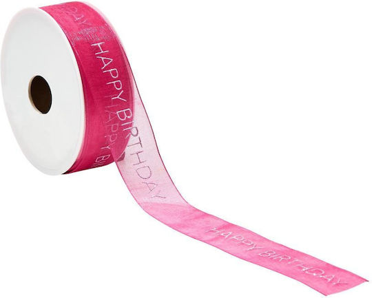 Butlers Stoff Band Monochrom Rosa 3meters mit Breite 25mm