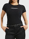 Guess Women's T-shirt Black