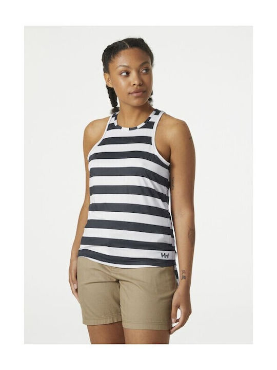 Siren Women's Athletic Blouse Sleeveless White