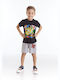 Disney Set Top & Bottom Kids Summer Pyjamas Black