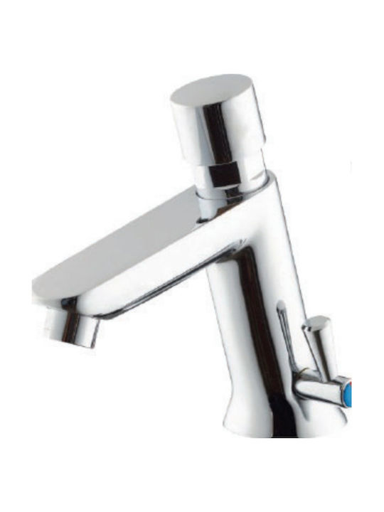 MCM Mixing Time Flow Sink Faucet Silver