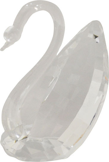 Sinialo Decorativ Lebăda din Cristal 5x8x9.5cm 1buc Sinialo Decorativ Lebăda din Cristal 5x8x9.5cm 1buc