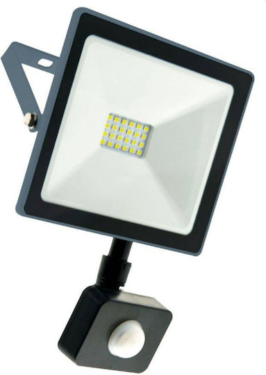 Vito Στεγανός Προβολέας LED 20W Ψυχρό Λευκό 6000K IP44
