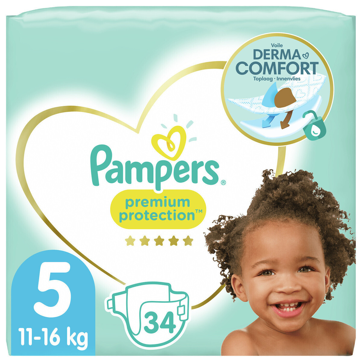 Pampers taille 4 ( 7-18KG ) 44pcs