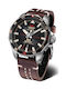 Vostok Europe Rocket N1 Men's Watch 46mm Battery with Brown Leather Strap