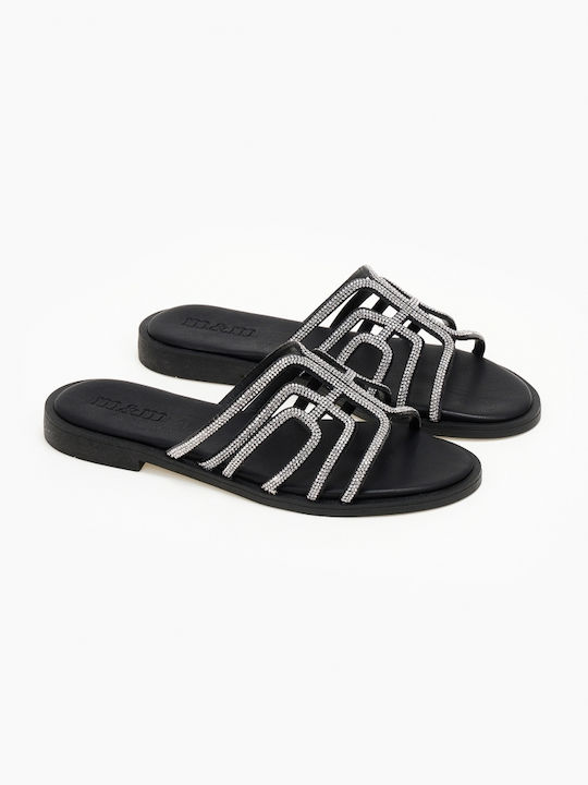 Issue Fashion Handmade Leather Women's Sandals Black