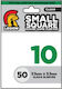 Legion Supplies Card Sleeves Square Size 50τμχ Διάφανες