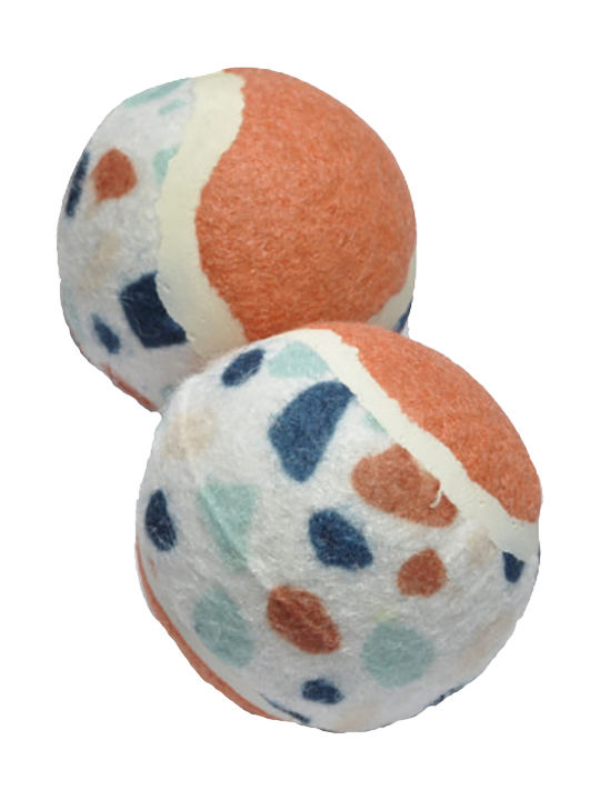 Natural World Terrazzo Katzenspielzeug Kugel 2 Stück