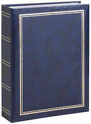 The Paper Box Album for 200 Photos Dimensions 10x15cm Navy Blue 10x15cm