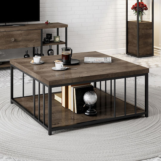 Zentraler Kaffeetisch Zeta Karydi Schwarz