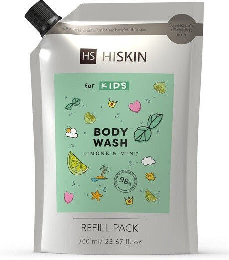 HiSkin Kinder Schaumbad mit Aloe Vera in Gel-Form 700ml