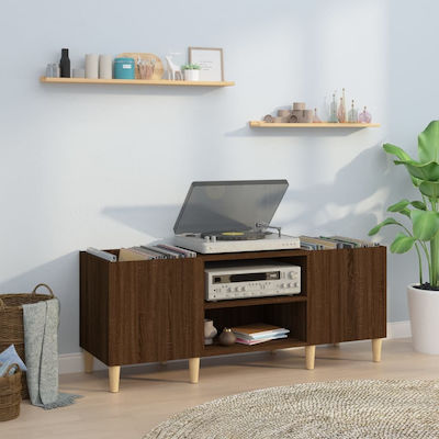 vidaXL Έπιπλο Hi-Fi με 2 Ράφια Καφέ 38x121x48cm