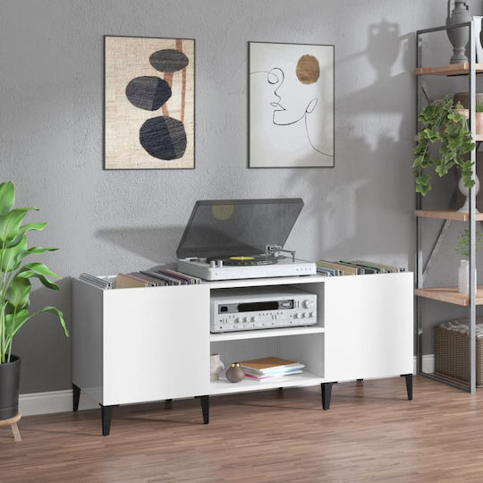 vidaXL Hi-Fi Furniture White 38x121x48cm