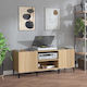 vidaXL 2 Level Hi-Fi Furniture Brown 38x121x48cm