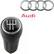 Shift Knob for Audi A3 / A4 / A6 / Q7 / TT Black