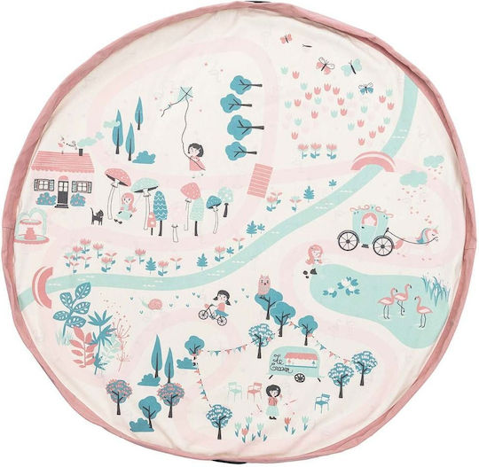 Play&go Covor Pentru Copii Roz 140x140cm
