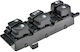 Prasco Car Window Switch for Hyundai Accent Black