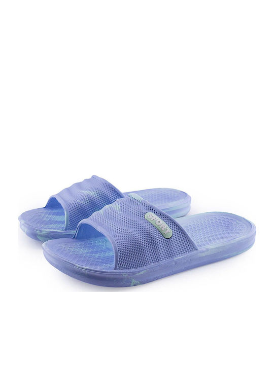 Women's Slides Blue