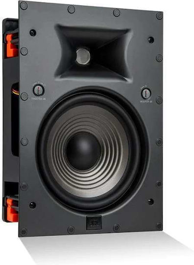 JBL Studio 6 8IW Εντοιχιζόμενο Ηχείο 60W (Τεμάχιο) Μαύρο