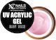 Nc Nails Acrygel Гел за изкуствени нокти Розов 15гр