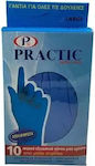 Practic Nitrile Safety Gloves Blue