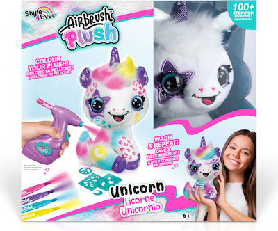 Anna Club Jucărie de Pluș Unicorn Airbrush