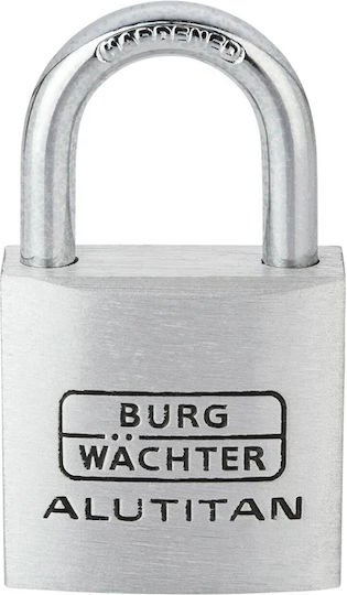 Burg Wachter Αλουμινένιο Λουκέτο Πέταλο με Κλειδί 30mm