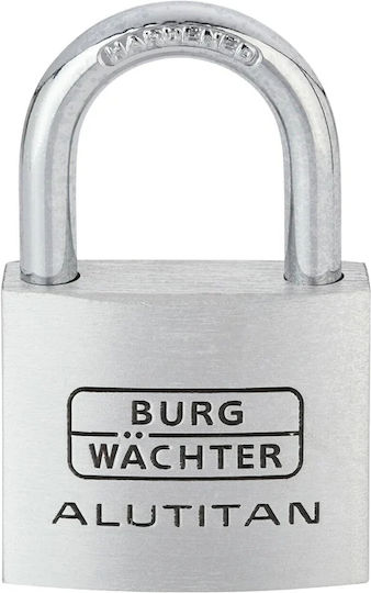 Burg Wachter Αλουμινένιο Λουκέτο Πέταλο με Κλειδί 40mm