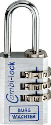 Burg Wachter Padlock Brass Combination 30mm 1pcs