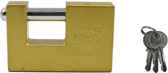 Factory Steel Padlock Monoblock with Key 80mm 1pcs