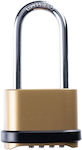 Steel Padlock Lengthened Combination 56mm 1pcs