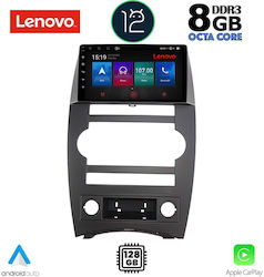 Lenovo Car-Audiosystem für Jeep Kommandant 2007-2009 (Bluetooth/WiFi/GPS/Apple-Carplay) mit Touchscreen 9"