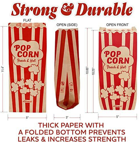 set Popcorn Box pentru Party 125buc