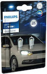 Philips Lămpi Autoturismului & Motocicletei T10 LED 6500K Alb rece 12V 0.74W 2buc