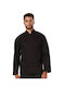Anta Uniforms Herren Langarm Jacke Arbeit Schwarz