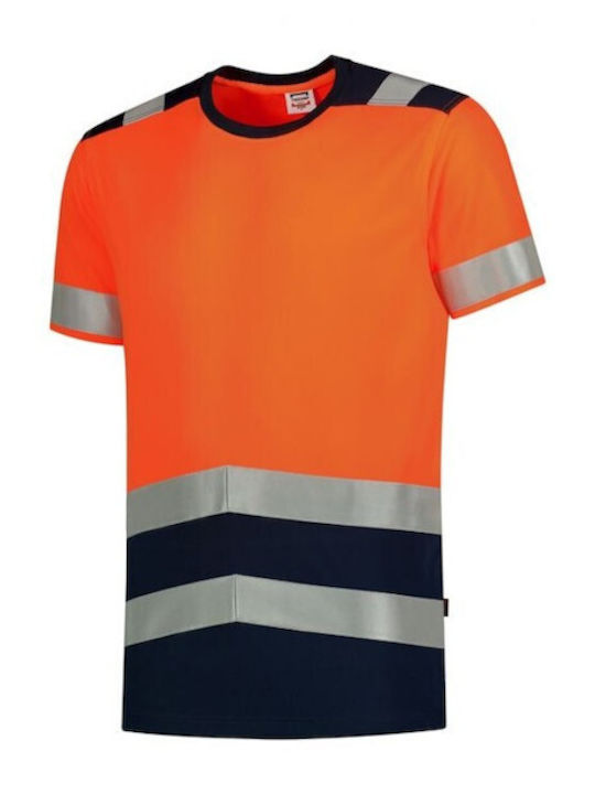 Tricorp Tricou de Lucru Portocaliu cu Benzi Reflective