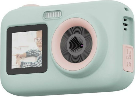 SJCAM Funcam Plus Action Camera Full HD (1080p) Υποβρύχια Standard με Οθόνη 2.4" και Wi-Fi Πράσινη