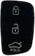 Car Key Shell with Blade with 3 Buttons for Hyundai