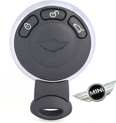 Car Key Shell with Blade with 3 Buttons for Mini Cooper / Smart