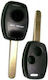 Car Key Shell with Blade with 2 Buttons for Honda
