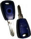 Car Key Shell with Blade with 1 Button for Fiat