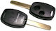 Car Key Shell with Blade with 2 Buttons for Honda