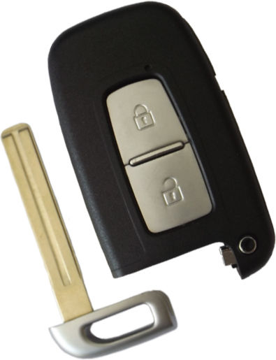 Car Key Shell with Blade with 2 Buttons for Hyundai