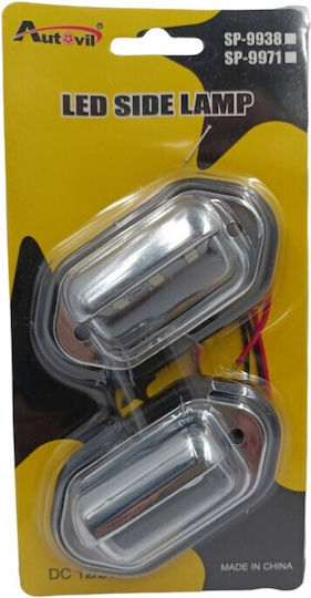 Rolinger Σετ Φώτα Τρέιλερ LED με Βίδες 2τμχ