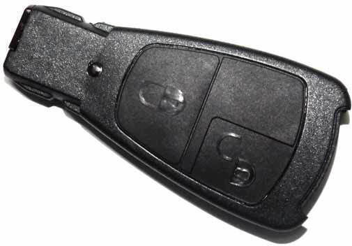 Car Key Shell with 2 Buttons for Mercedes Benz